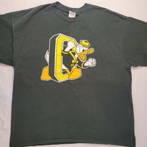 Oregon Ducks Mascot Graphic T-Shirt 2XL Green
